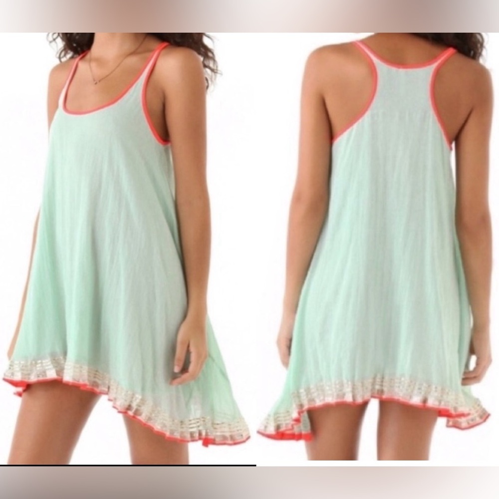 Free People flowy Asymmetrical Dress
